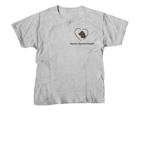 Boykin Spaniel Health T-Shirts, a Sport Grey Youth Unisex Tee