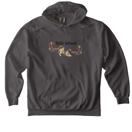 DCNC Hello, Autumn! fundraiser, a Pepper Comfort Colors Pullover Hoodie