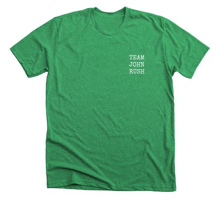 Team John Rush - Peace Love Autism ????, a Heather Kelly Premium Unisex Tee