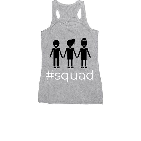 Squad, a Athletic Heather Women's Racerback