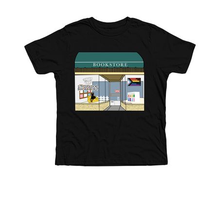 Underdog Bookstore, a Solid Black Blend Premium Youth Tee