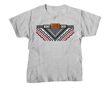 RESIST & EXIST&nbsp;, a Sport Grey Youth Unisex Tee