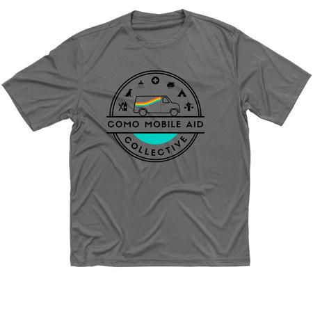 "Activewear", a Grey Concrete Classic Performance Tee