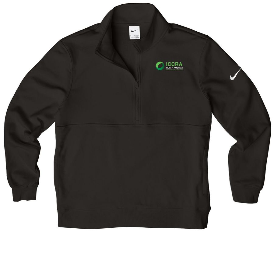 ICCRA NA, a Black Nike Club Fleece Half Zip Pullover