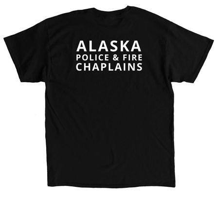 APFC Limited Gear, a Black Classic Unisex Tee (back-view)