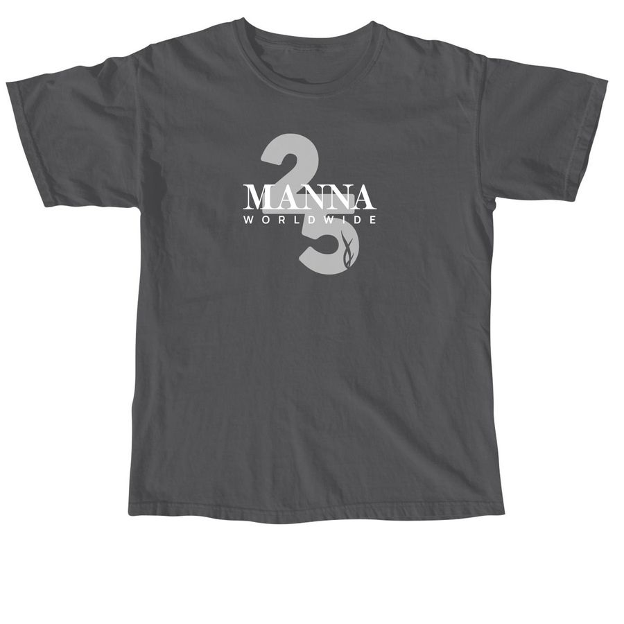 25th Anniversary Tee, a Pepper Comfort Colors Unisex Tee