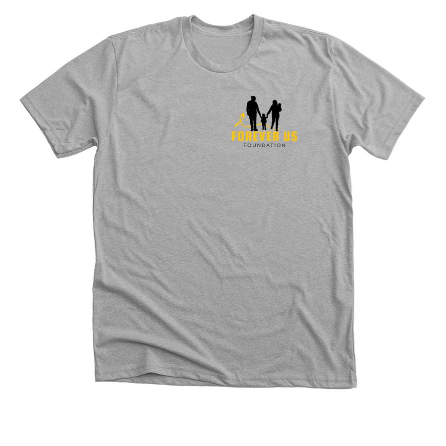 Forever Us Foundation&nbsp;, a Athletic Heather Premium Unisex Tee