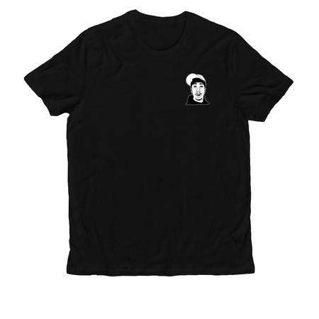 Lil Perp Fun Portrait | Hoodies & Tees, a Deep Black Allmade Organic Cotton Unisex Tee