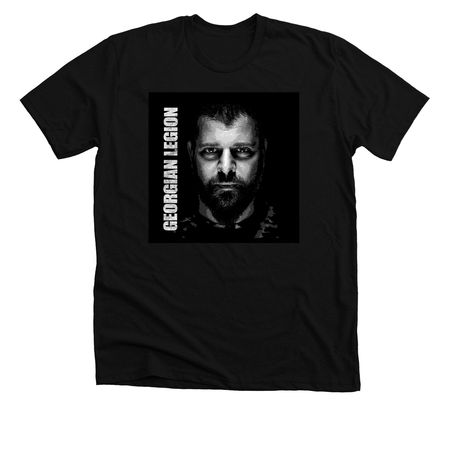Georgian Legion ? Still Standing, a Solid Black Blend Premium Unisex Tee