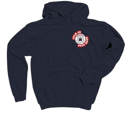 Spirit Wear 2026-27, a Navy Youth Pullover Hoodie
