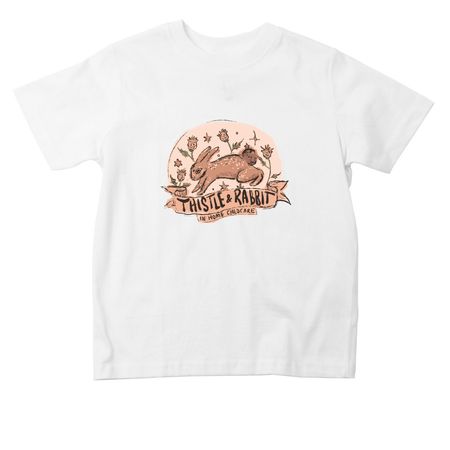 T&R Toddler Whimsy Shirt, a White Toddler Tee