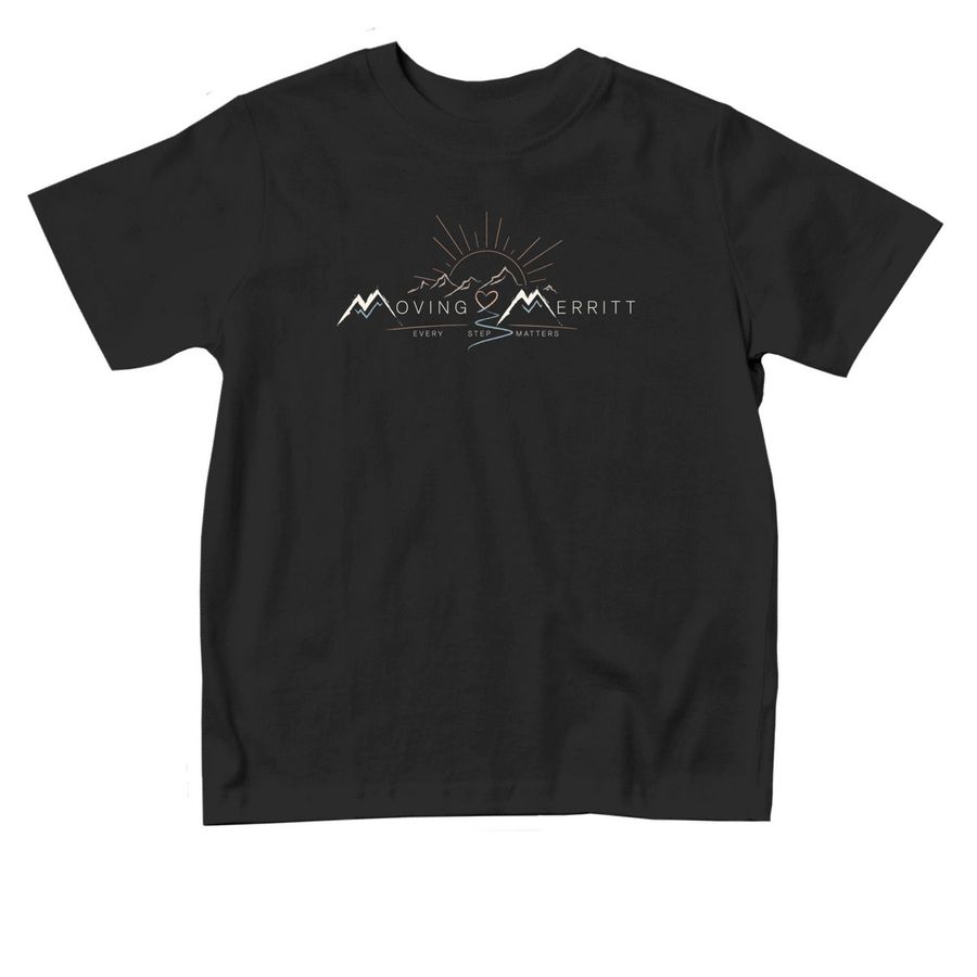 Toddler Mountains, a Black Toddler Tee
