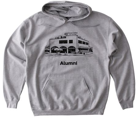 Denver College of Nursing Alumni, a Sport Grey Gildan Softstyle Pullover Hoodie