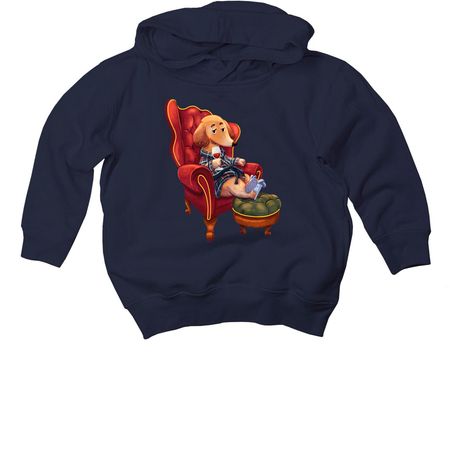 ?Se?or Lucas? Toddler Hoodie, a Navy Toddler Pullover Hoodie