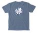 Limited Edition: White-Water Lily Shirt Back, a Blue Jean Comfort Colors Pocket Tee (back-view)