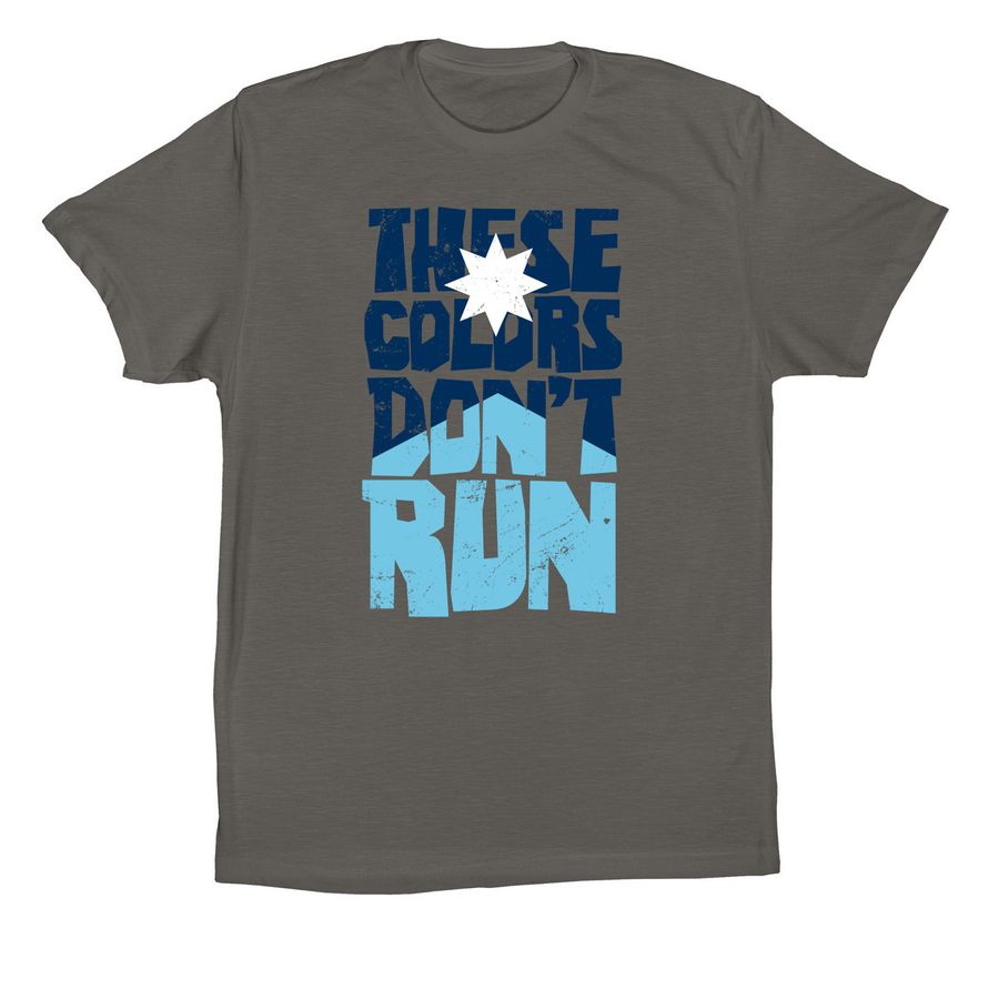 These Colors Don?t Run (MN), a Asphalt Premium Cotton Tee