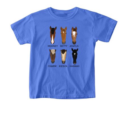 Youth 2026 Sessions 1 & 2 Herd Apparel, a Flo Blue Comfort Colors Youth Tee