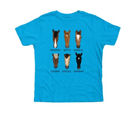 Youth 2026 Sessions 1 & 2 Herd Apparel, a Neon Blue Premium Youth Tee