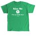 Kiss Me I'm an Irish Jew Tee, a Irish Green Classic Unisex Tee