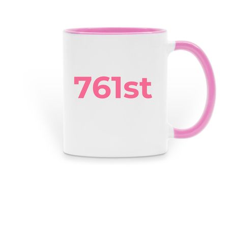 Pink Panther Breast Cancer Awareness Mug, a Pink Two-Tone Ceramic Mug