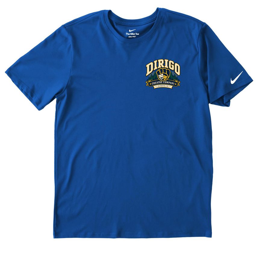 Brewers x Dirigo, a Game Royal Nike Dri-FIT Jersey Blend Performance Tee