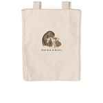 Tom-Tom & Hallie Tote Bags, a Natural Reclaimist Everywhere Tote Bag (back-view)