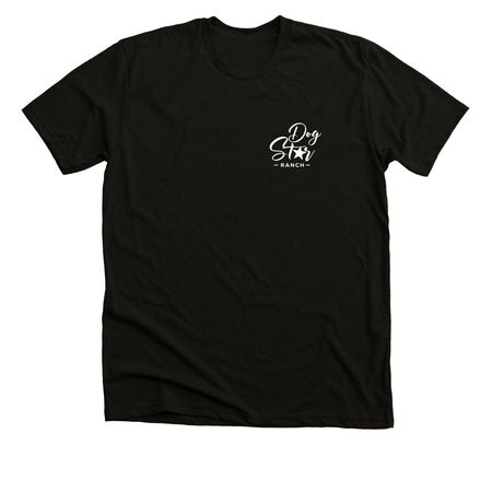 Dog Star Ranch Water Feature, a Black Heather Premium Unisex Tee