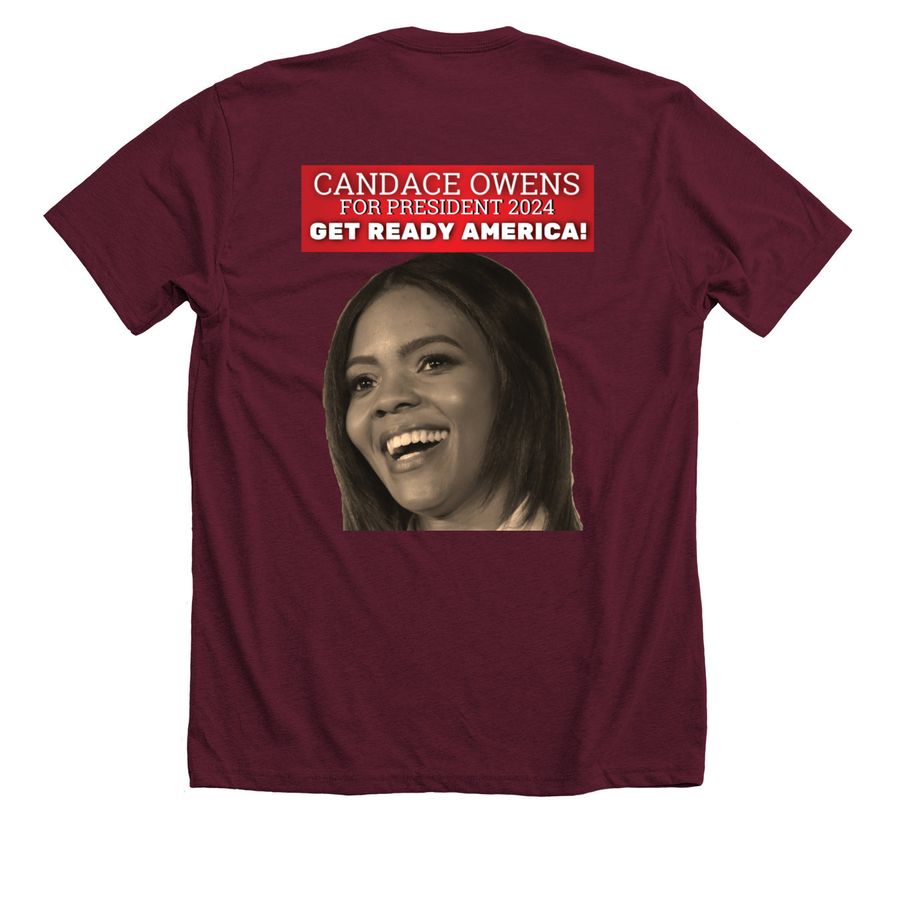 Visit Candace Owens for Republican President 2024 Love The Way Owens Thinks-Candace 4 President 2024 Throw Pillow 18x18 Multicolor 