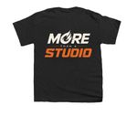 Catalyst ? More Than a Studio, a Black Youth Unisex Tee (back-view)