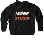 Catalyst ? More Than a Studio, a Black Stanley/Stella Unisex Cruiser 2.0 Pullover Hoodie (back-view)