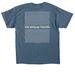 2022 Our Amazing Fighters- Childhood Cancer, a Indigo Blue Classic Unisex Tee (back-view)