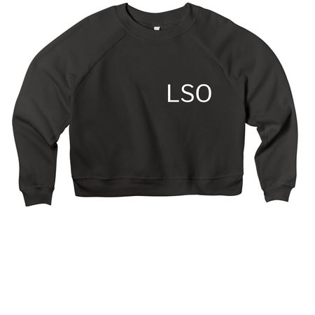 Spring herd 2026, a Black Women's Premium Cropped Raglan Sweatshirt