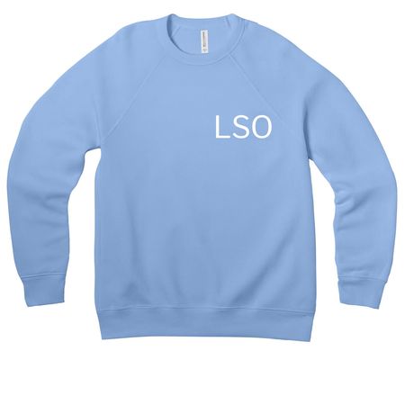 Spring herd 2026, a Carolina Blue Premium Raglan Crewneck Sweatshirt