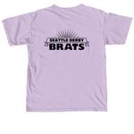 Life of a Skater, a Orchid Comfort Colors Unisex Tee (back-view)