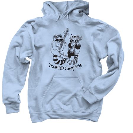 TradMad Camp 2024, a Light Blue Pullover Hoodie