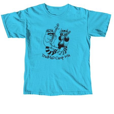 TradMad Camp 2024, a Lagoon Blue Comfort Colors Unisex Tee