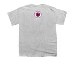 Kids Deserve Dads: Shared Parenting Tee, a Sport Grey Youth Unisex Tee (back-view)