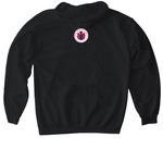 Kids Deserve Dads: Shared Parenting Tee, a Black Gildan Softstyle Pullover Hoodie (back-view)