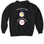 MAVO VALunteer shirt&nbsp;, a Black Gildan Softstyle Pullover Hoodie (back-view)