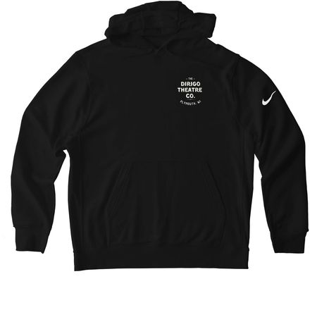 Theatre Quotes: Stephen Sondheim, a Black Nike Club Fleece Pullover Hoodie