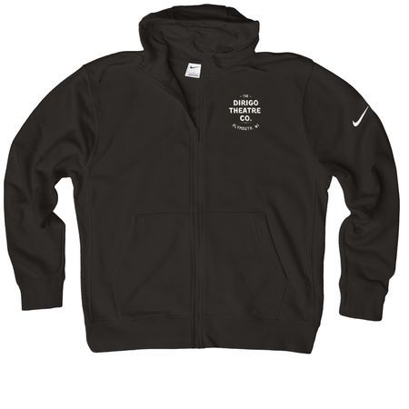 Theatre Quotes: Stephen Sondheim, a Black Nike Club Fleece Zip Up Hoodie