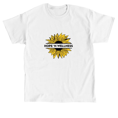 Hope N Wellness, a White Classic Unisex Tee