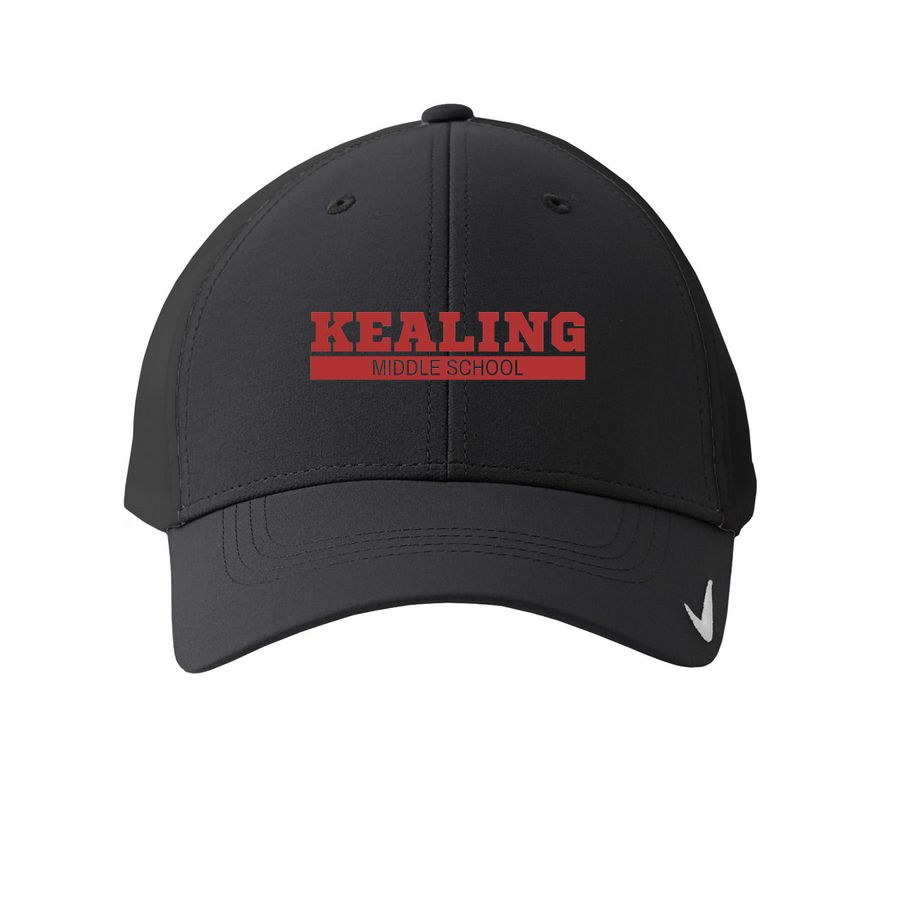 Kealing Performance Hat, a Anthracite Printed Nike Dri-FIT Legacy Performance Cap