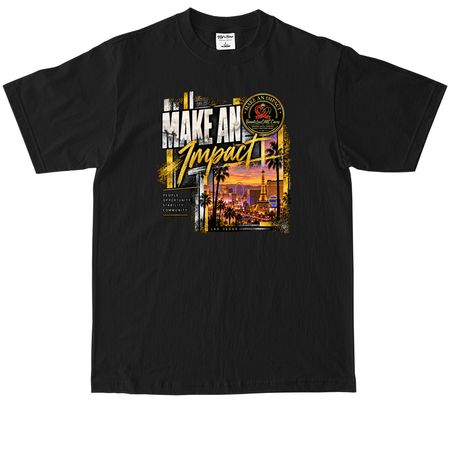 Make an Impact | Las Vegas Edition, a Black Max Heavyweight Tee
