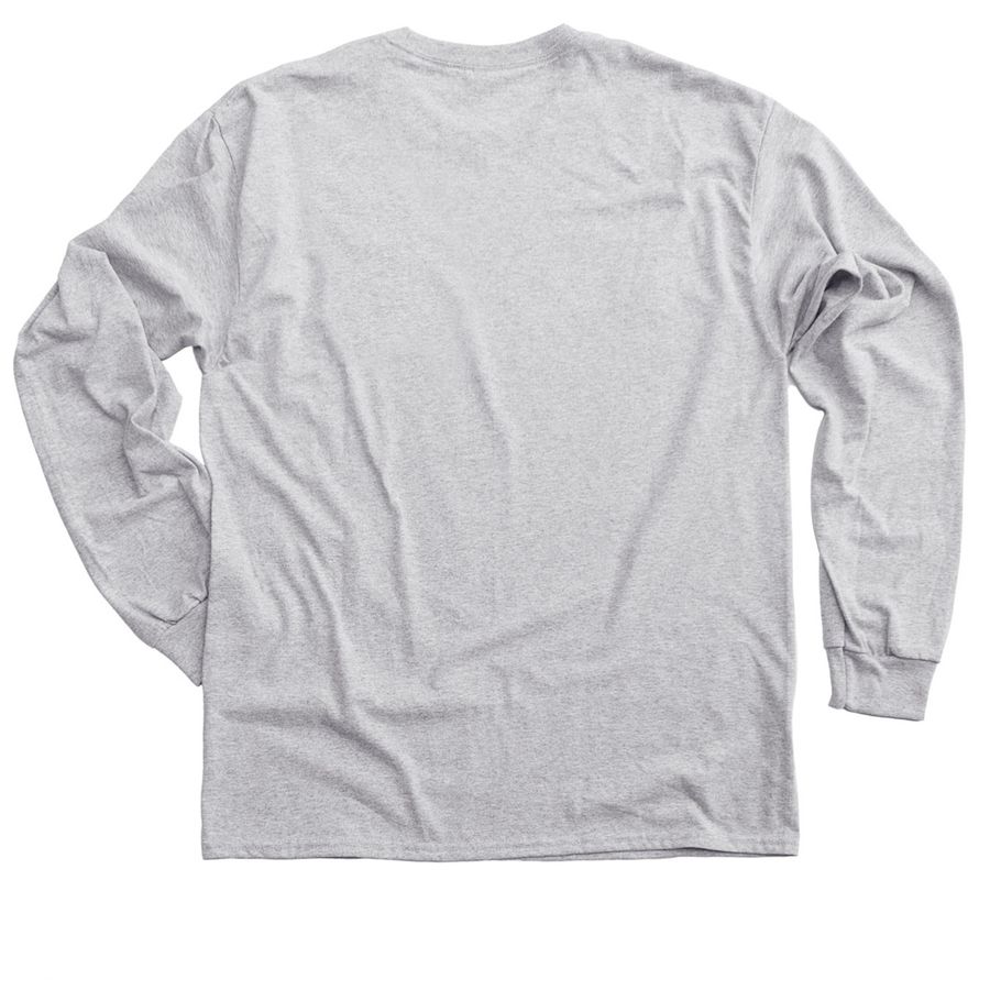 Reach For The Stars Long Sleeve, a Sport Grey Classic Long Sleeve Tee (back-view)