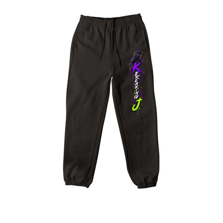 Raven, a Black Premium Heavyweight Jogger