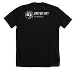 African American Leadership Society Apparel, a Solid Black Blend Premium Unisex Tee (back-view)