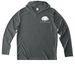 White Oak Farm- Performance Wear, a Dark Smoke Grey UV Performance Long Sleeve Hoodie