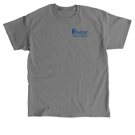 TRANSPLANT TEAM, a Charcoal Classic Unisex Tee