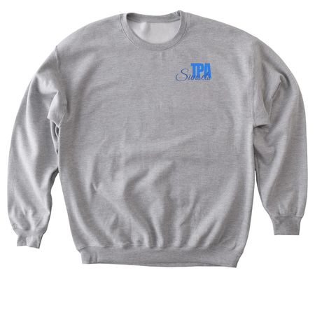 AMI Sunset, a Sport Grey Softstyle Crewneck Sweatshirt